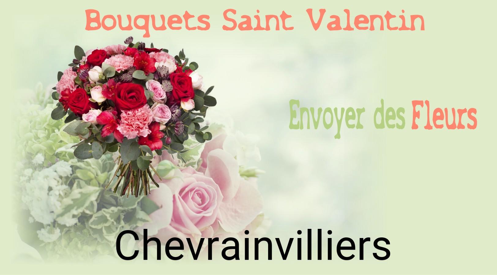 Roses de Saint-Valentin livrées à Chevrainvilliers